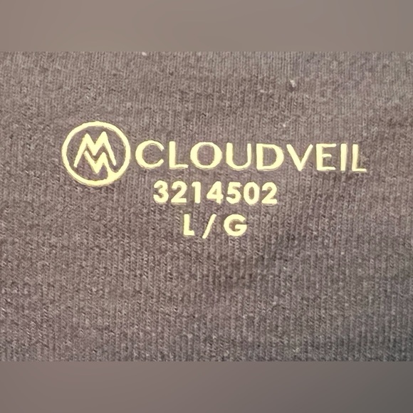 Cloudveil Shirt Long-Sleeved Blue Size L - Picture 4 of 6
